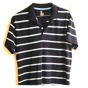 Short sleeved stripped Gap polo